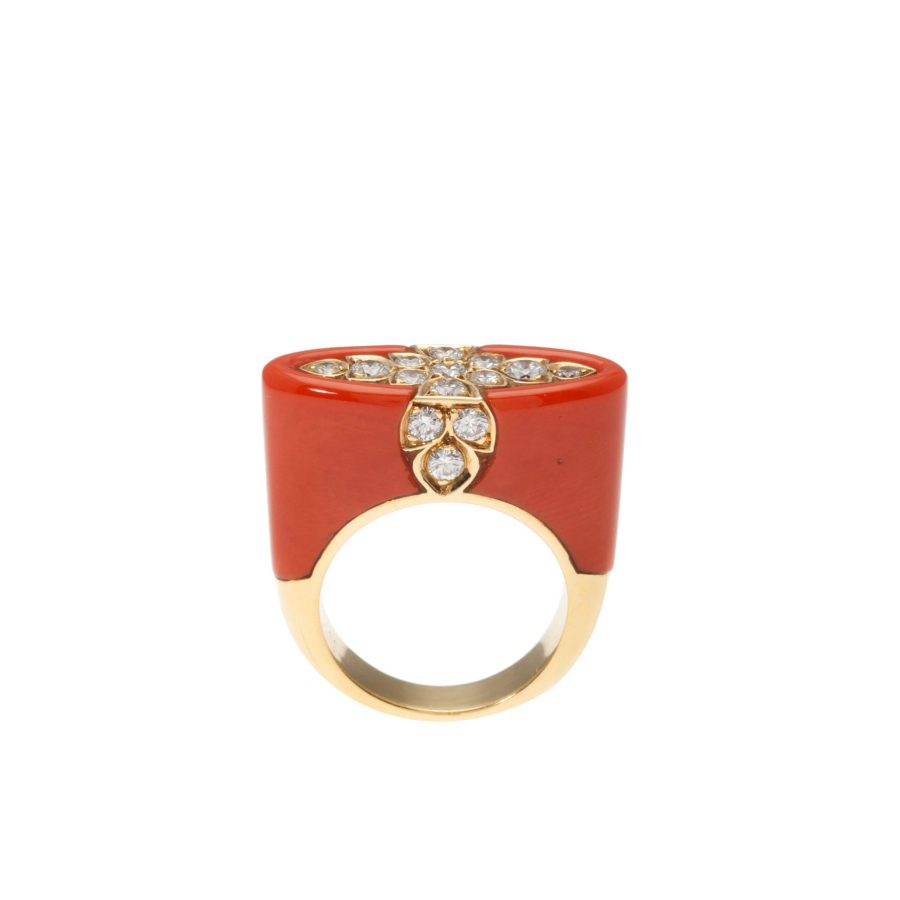 Cartier coral ring, after 1980 3