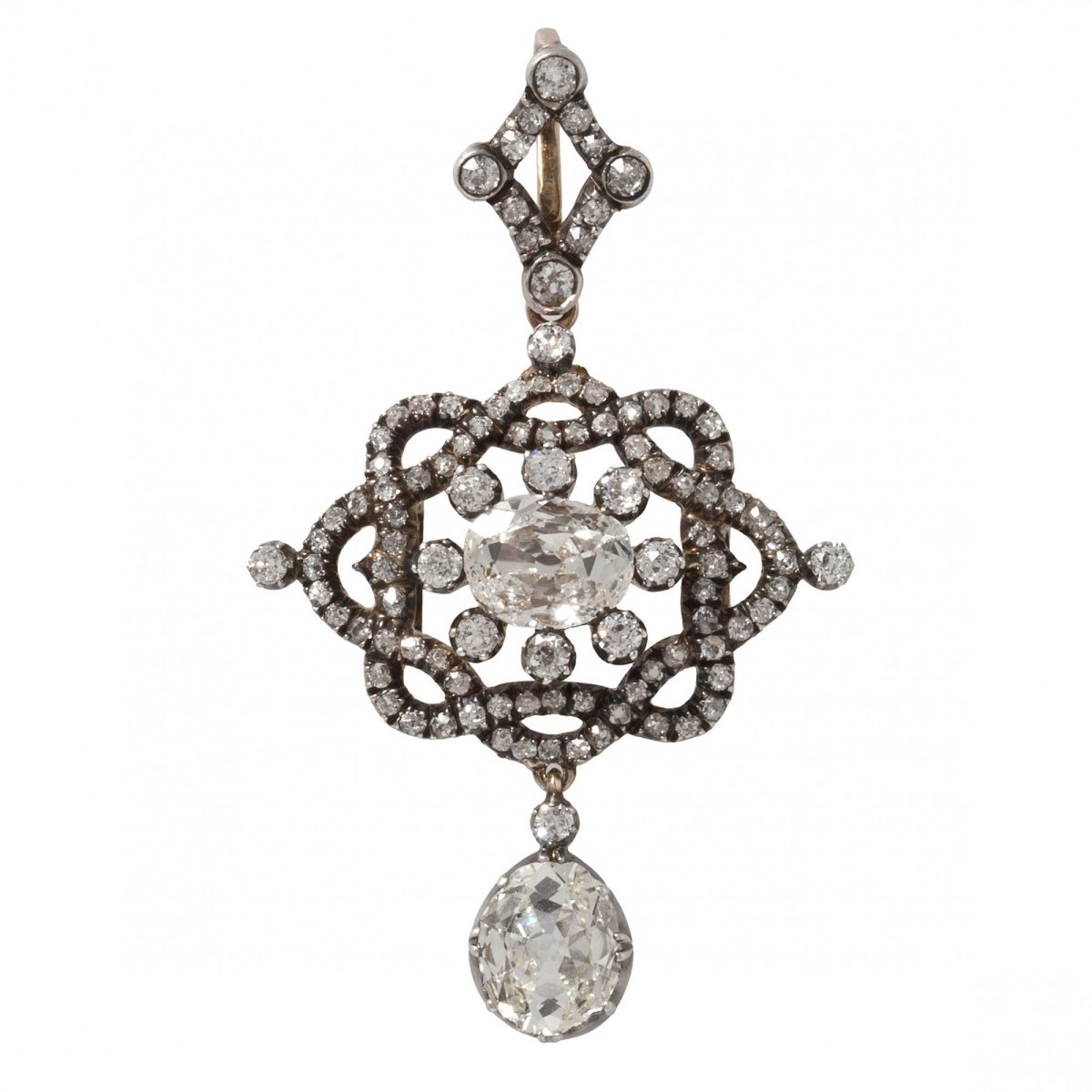 Antique diamond pendant | Marjan Sterk Fine Art Jewellery | Amsterdam