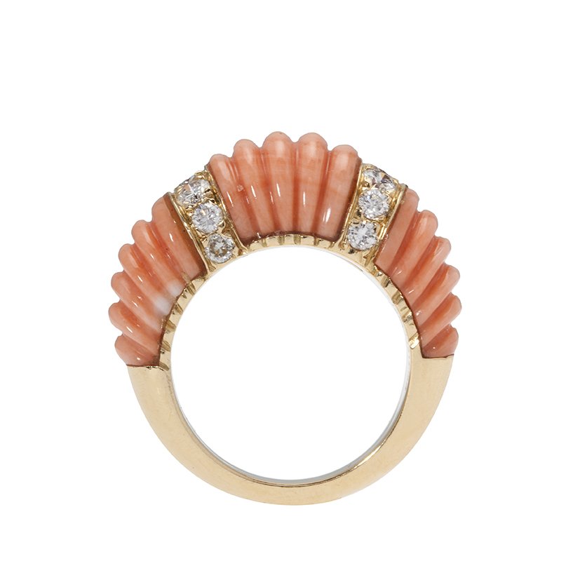 Cartier coral ring 1970s