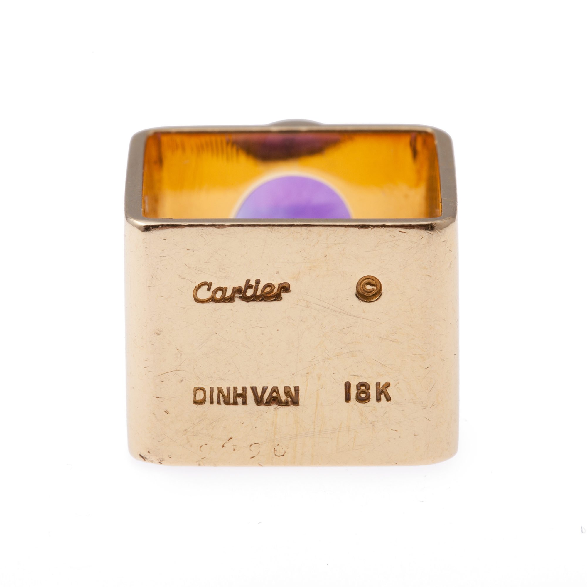 Jean Dinh Van for Cartier ring Marjan Sterk Fine Art Jewellery
