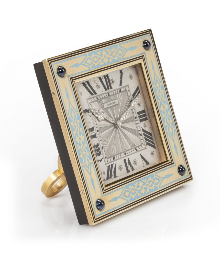 Cartier Art Deco bureauklok 1920