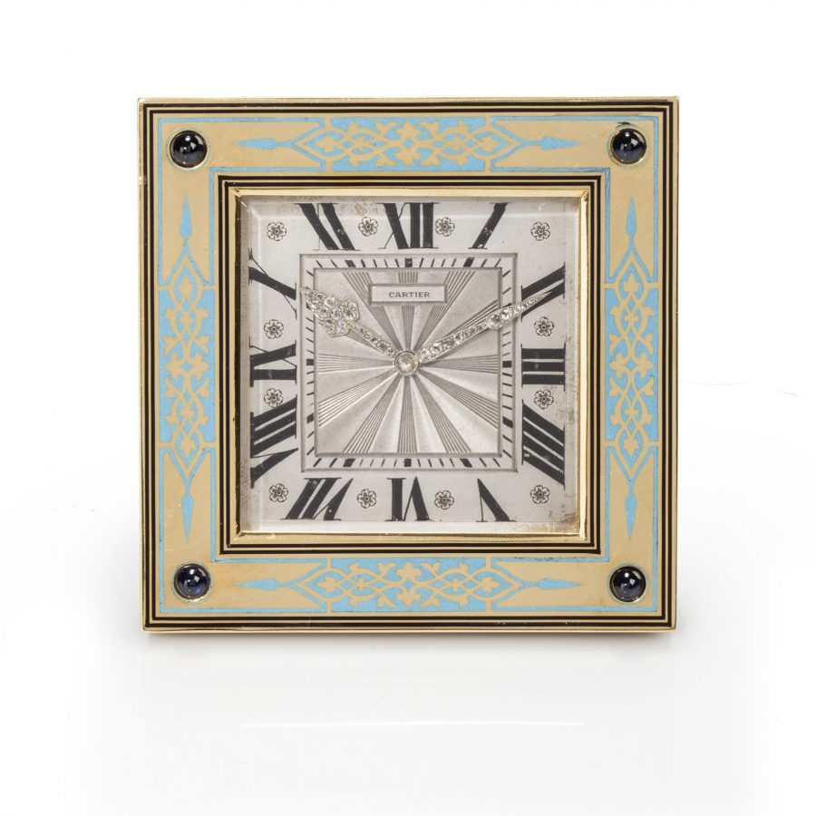 Cartier Art Deco desk clock 1920 Cartier Art Deco desk clock 1920