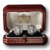 Cartier Art Deco clip diamond earrings dress clips