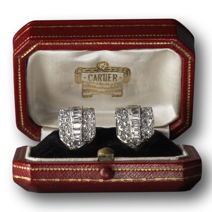 Cartier Art Deco clip earrings Cartier Art Deco clip earrings