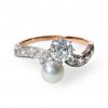 crossover ring belle epoque diamond pearl van kooten amsterdam