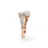 crossover ring belle epoque diamond pearl van kooten amsterdam