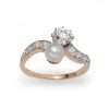 crossover ring belle epoque diamond pearl van kooten amsterdam