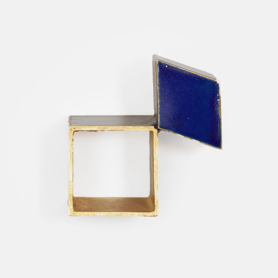 Francesco Pavan ring met emaille 2011