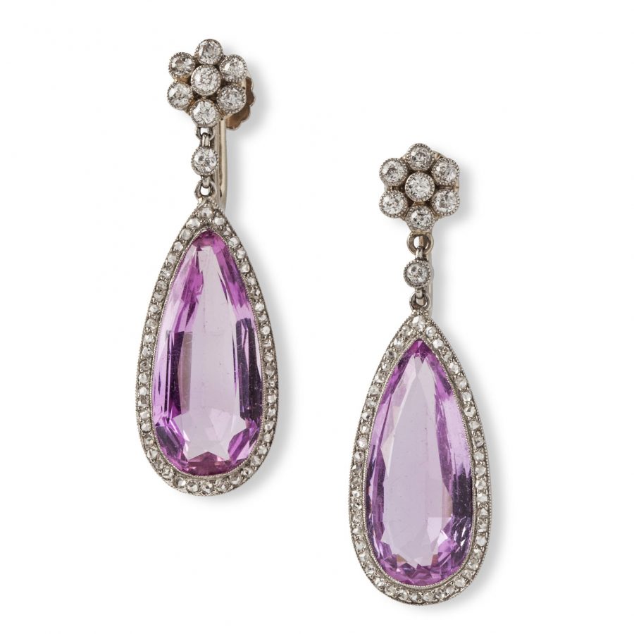 Caldwell & Co. earrings topaz Caldwell & Co. earrings topaz