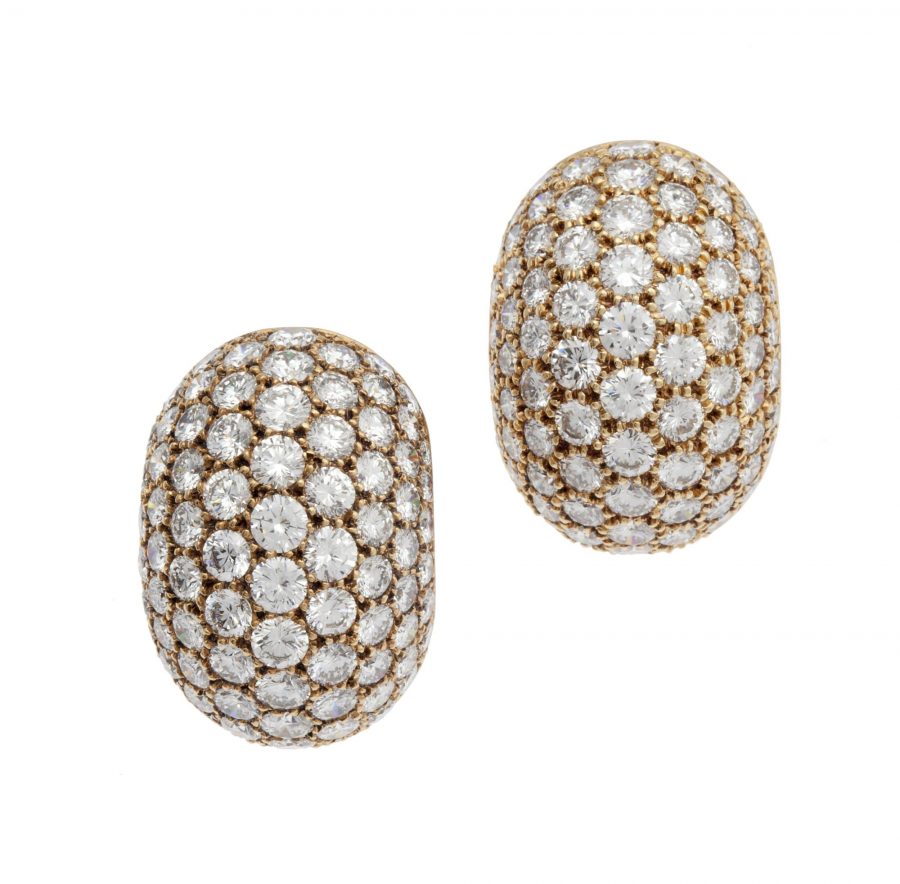 Van Cleef & Arpels diamond earrings