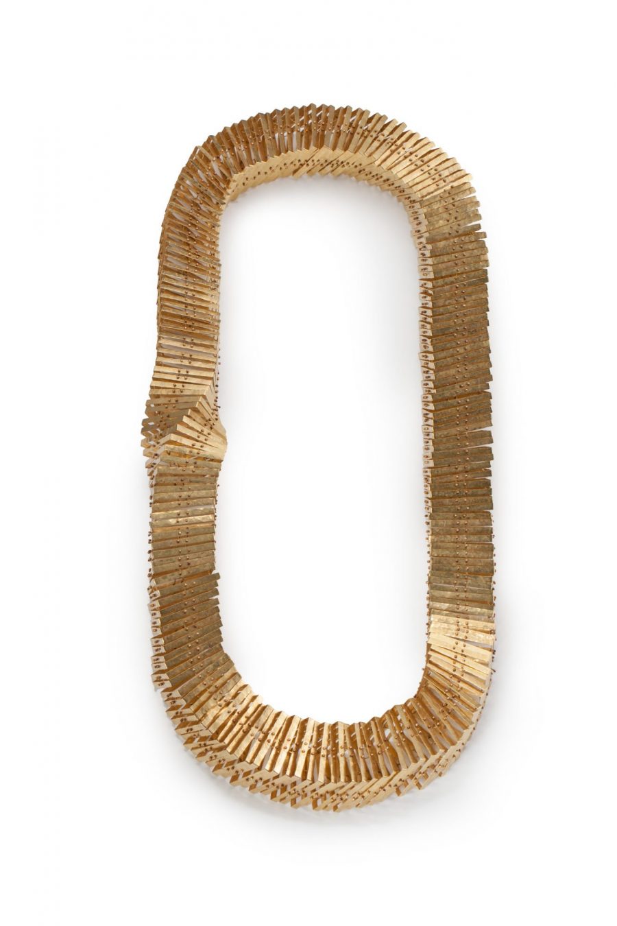 Francesco Pavan gold necklace 2015