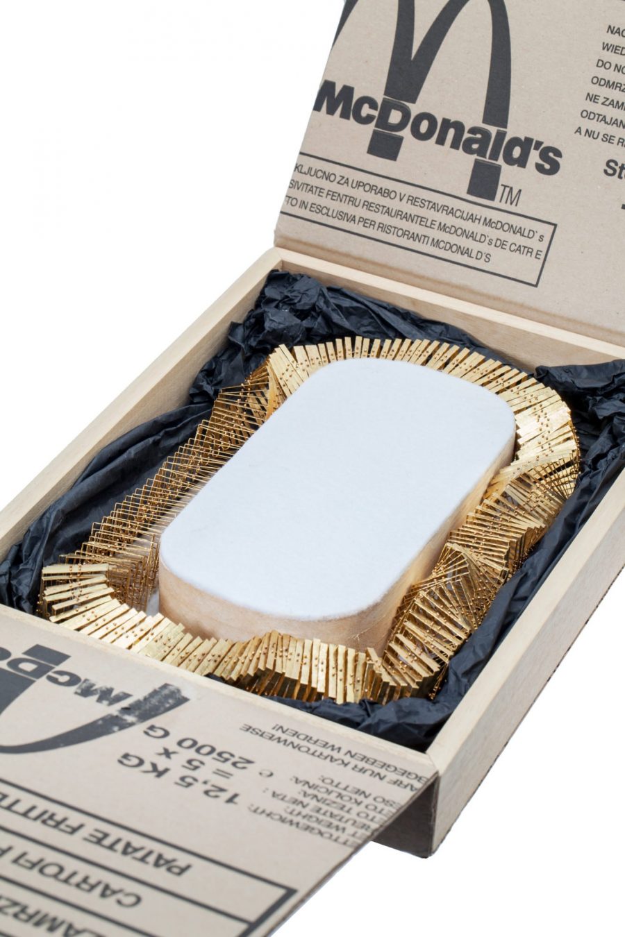 Francesco Pavan gold necklace 2015