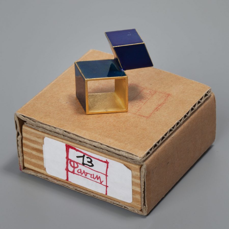 Francesco Pavan ring met emaille 2011