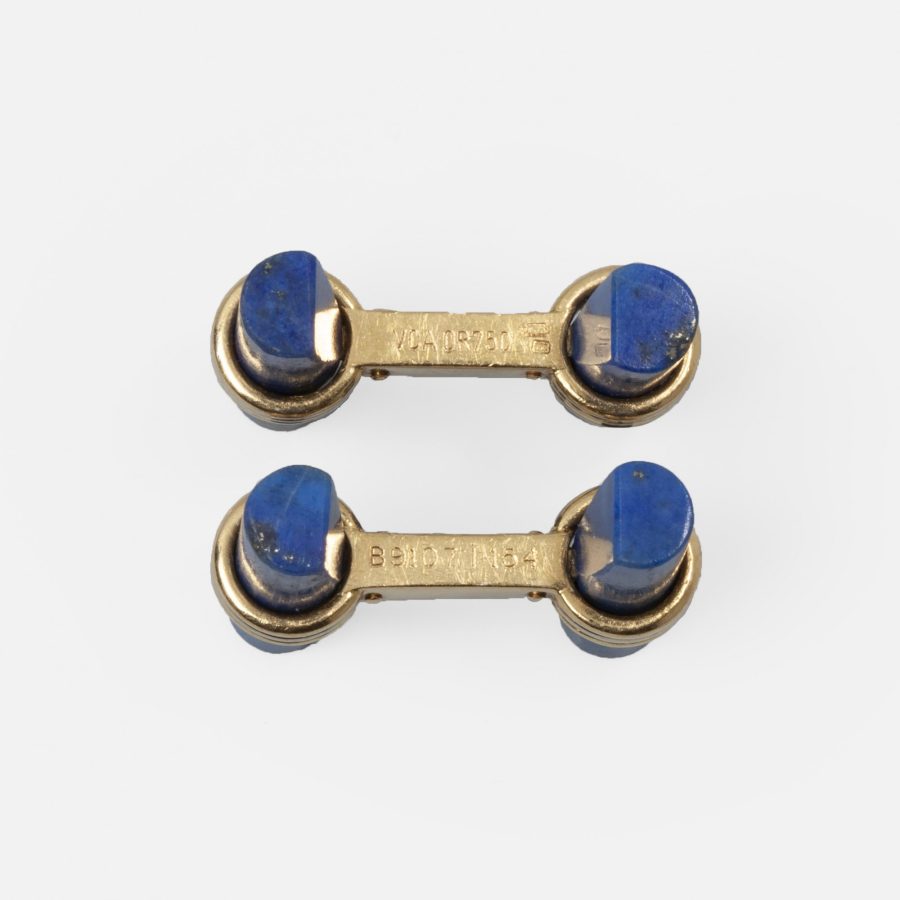 Van Cleef & Arpels lapis lazuli baton cuff links
