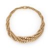 Cartier twist gold necklace Paris ca 1950