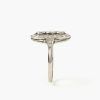Platinum diamond set Art Deco ring by Vos & Co, the Hague, the Netherlands, ca 1930