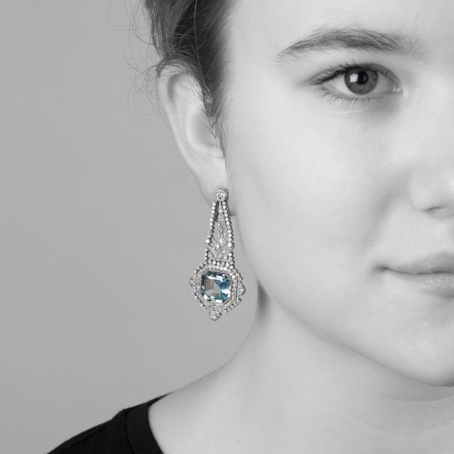 Earrings Belle Epoque Marjan Sterk Fine Art Jewellery Amsterdam