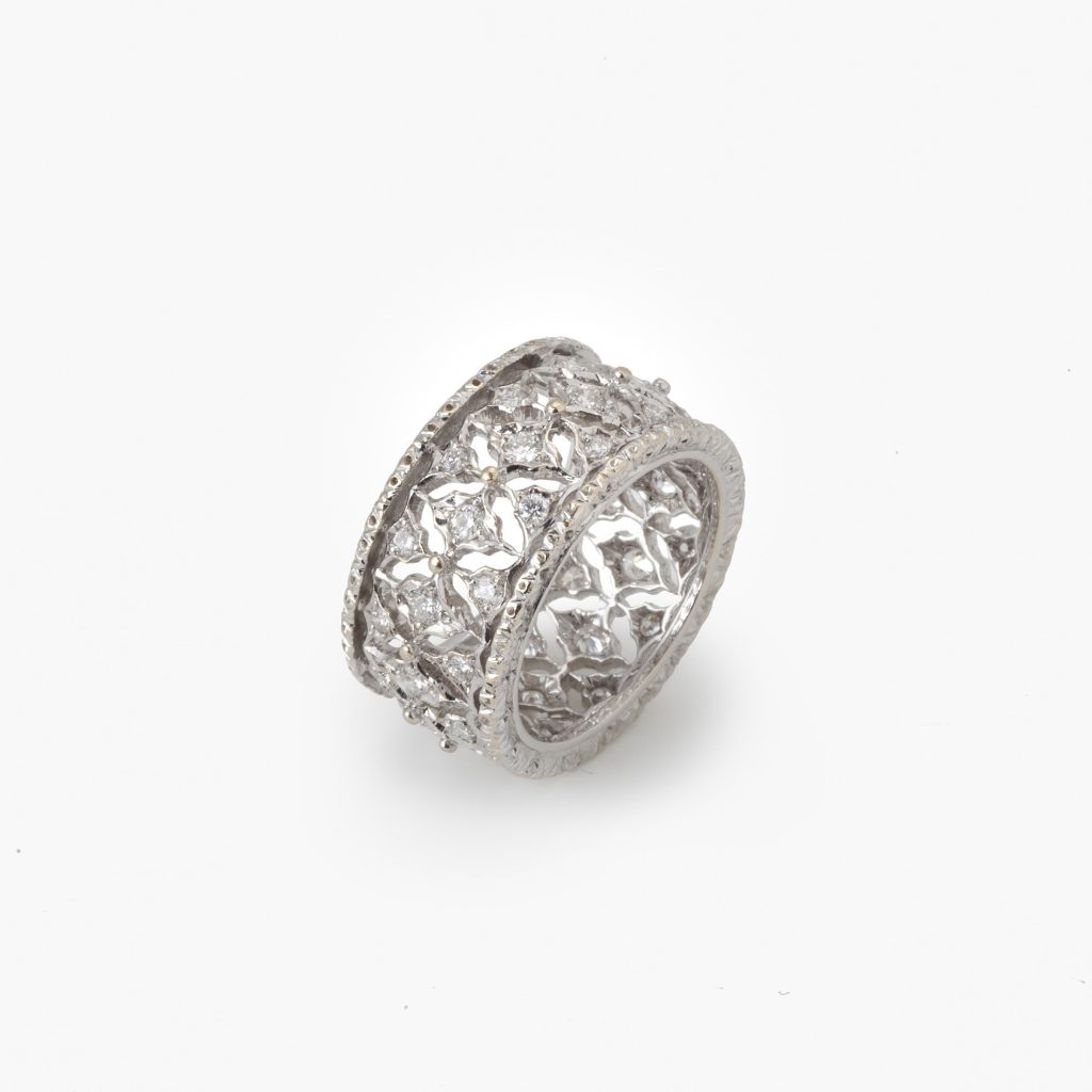 Buccellati diamond ring Marjan Sterk Fine Art Jewellery Amsterdam