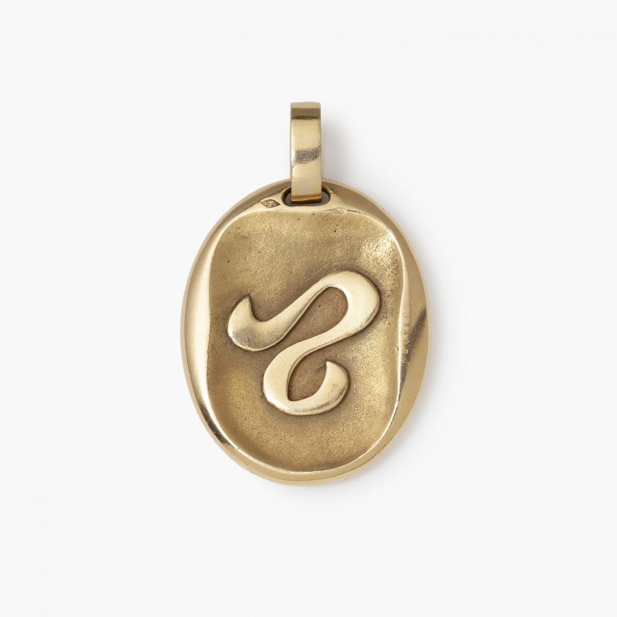 Cartier zodiac pendant Leo made by Georges Lenfant, Paris, ca 1970