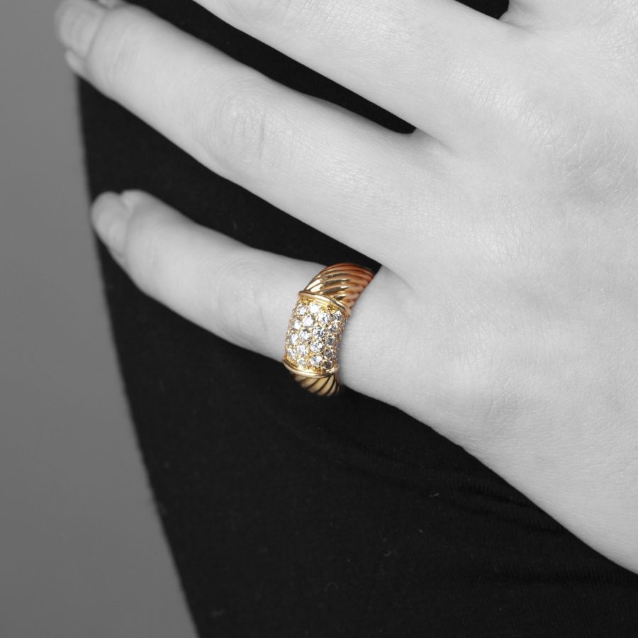 Van Cleef et Arpels diamond ring Paris ca 1970