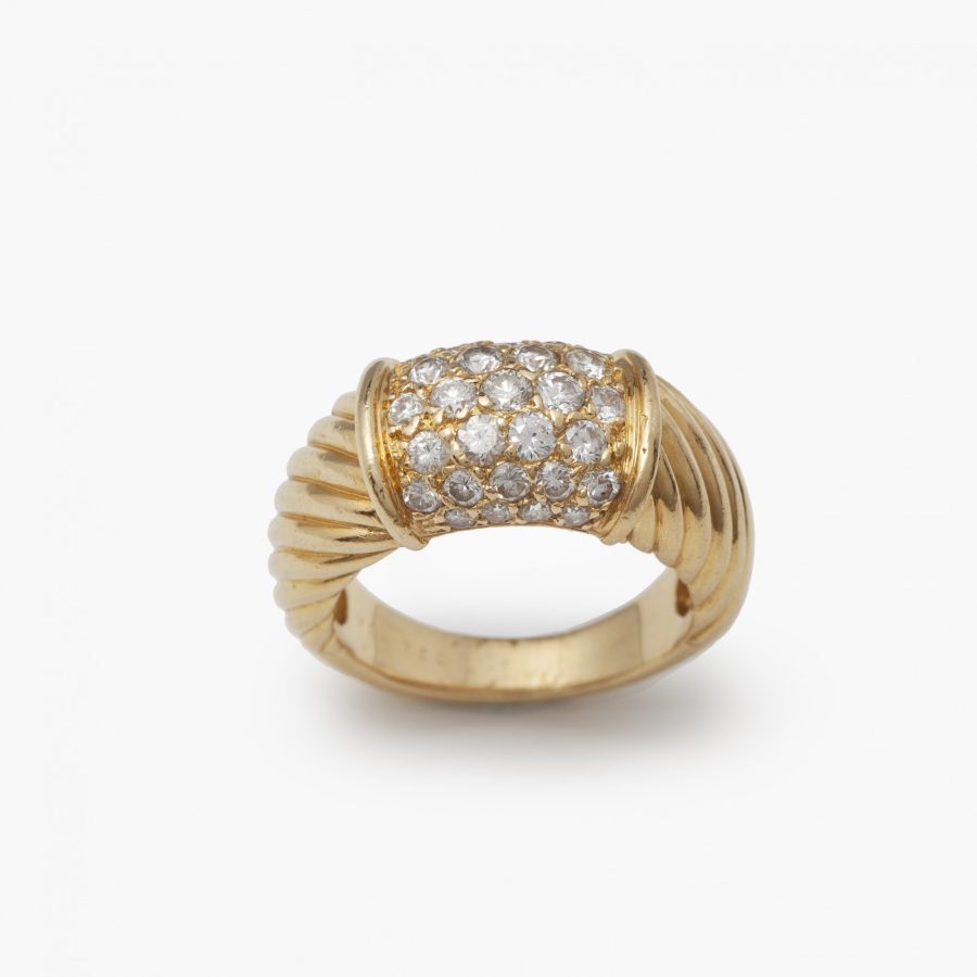 Van Cleef et Arpels diamond ring Paris ca 1970