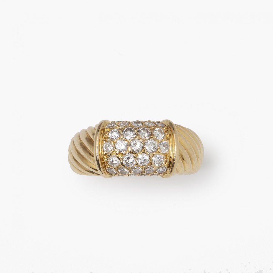 Van Cleef et Arpels diamond ring Paris ca 1970