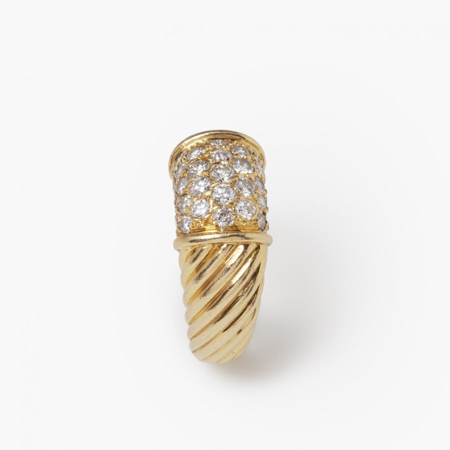 Van Cleef et Arpels diamond ring Paris ca 1970