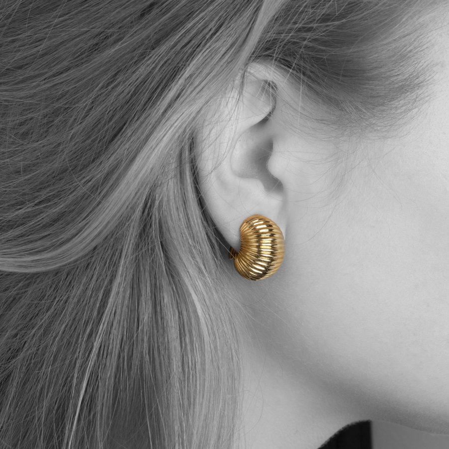 Cartier Paris bombé clip earrings dress clips ca 1950