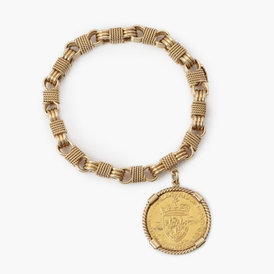 Van Cleef & Arpels coin bracelet by Georges Lenfant made in Paris, ca 1970