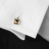 Pomellato white and yellow gold cufflinks