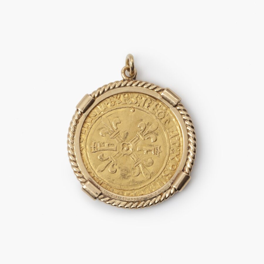 Van Cleef & Arpels antique coin pendant Paris, ca 1970.