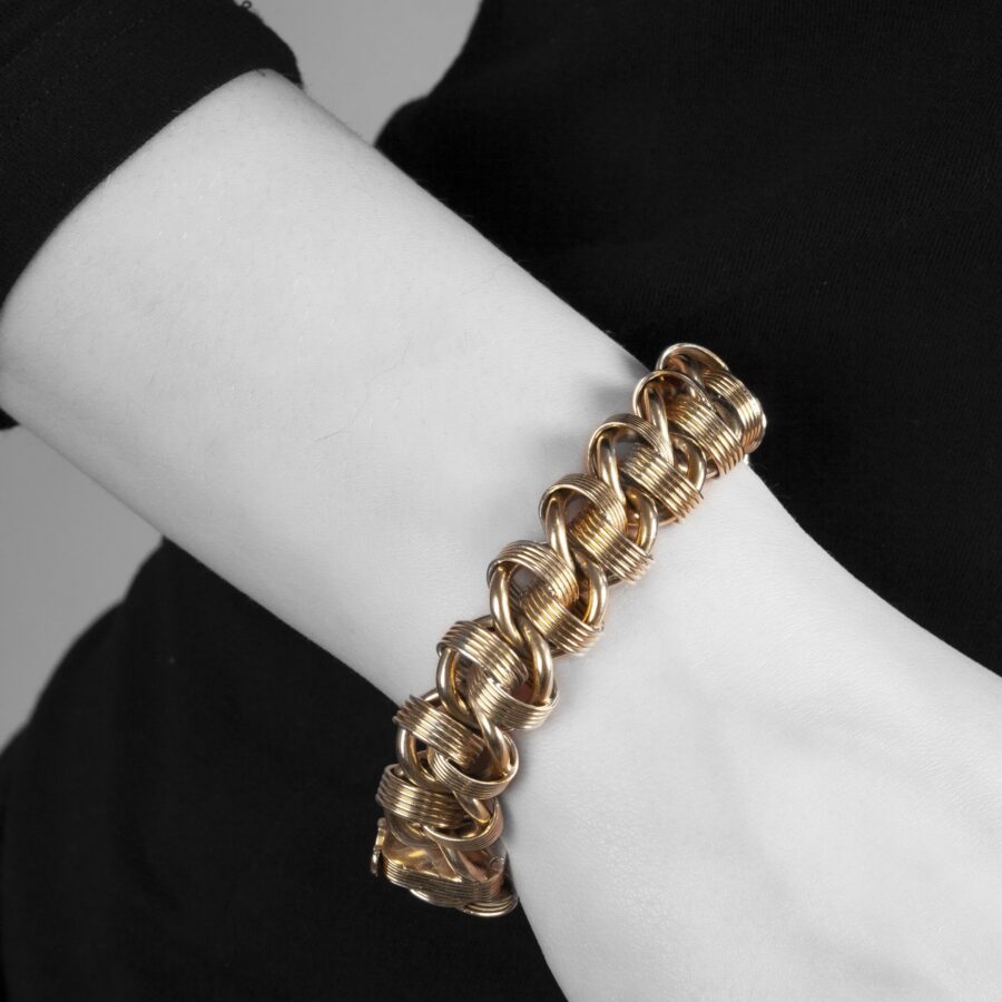 Cartier yellow gold bracelet Paris ca 1950