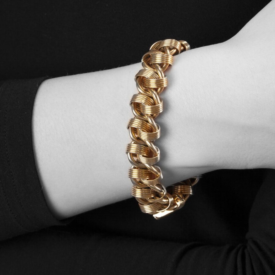 Cartier yellow gold bracelet Paris ca 1950