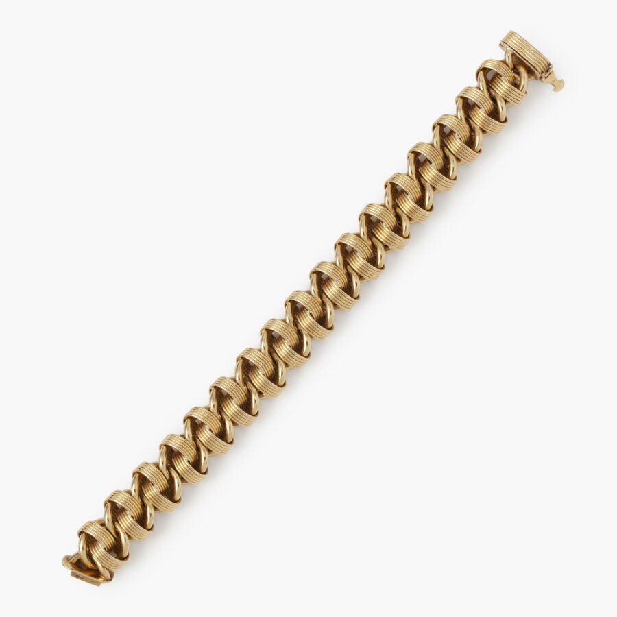 Cartier yellow gold bracelet Paris ca 1950