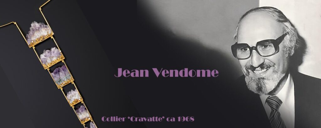Jean Vendome jewellery designer 1970s