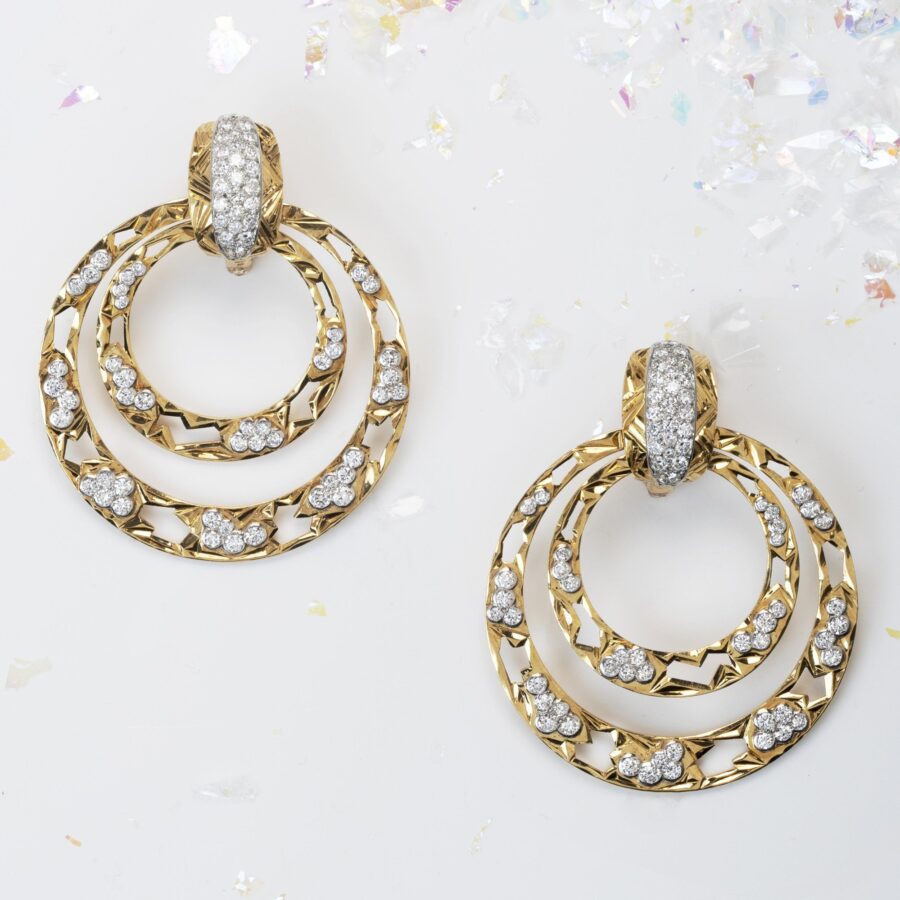 Cartier hoop earrings