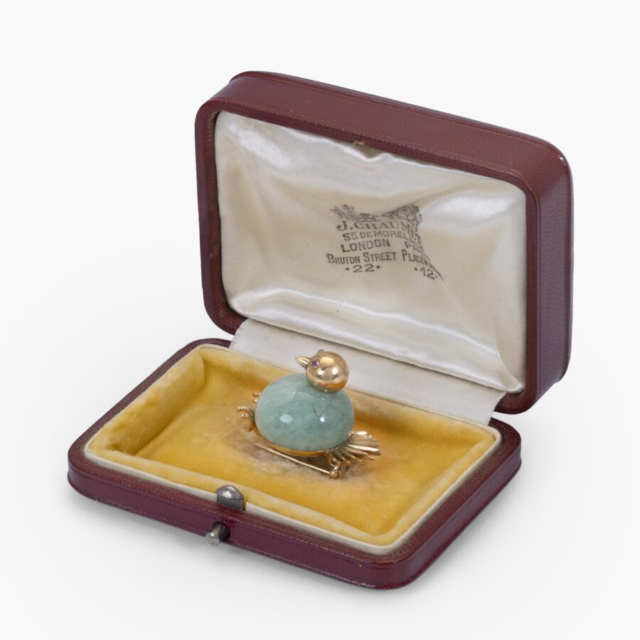 Chaumet bird brooch