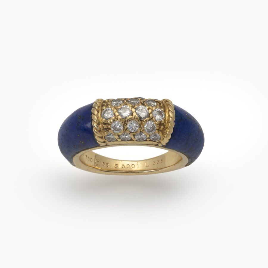‘Philippine’ ring lapis lazuli