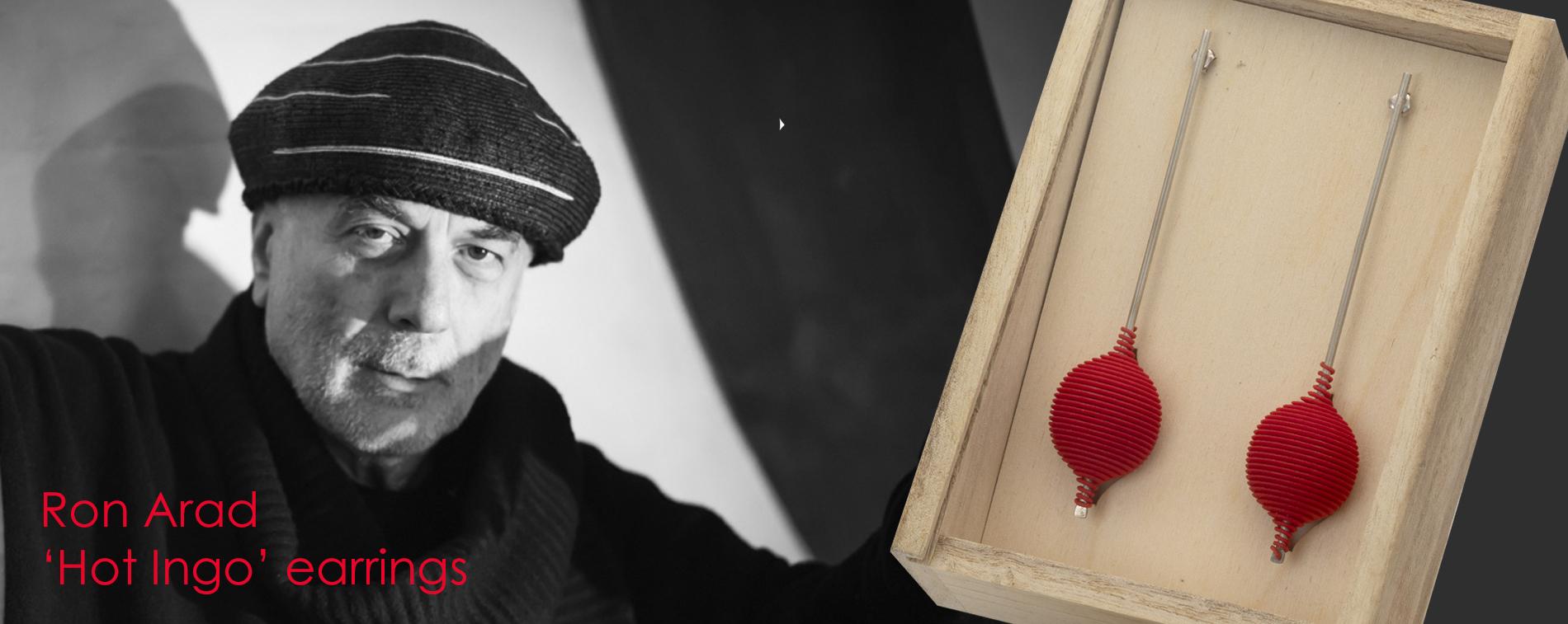 Ron Arad jewellery for sale at Marjan Sterk Fine Art Jewellery